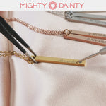 Vertical Name Necklace