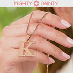 Timeless Emblem Initial Necklace