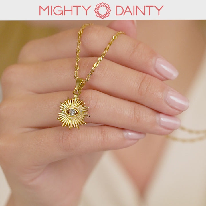 Evil Eye Necklace from Mighty Dainty