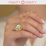 Gleaming Hope Sun Necklace