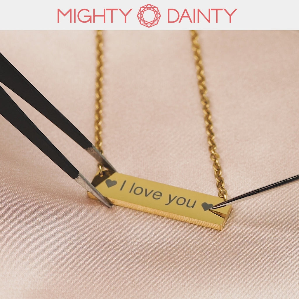 Signature Bar Necklace