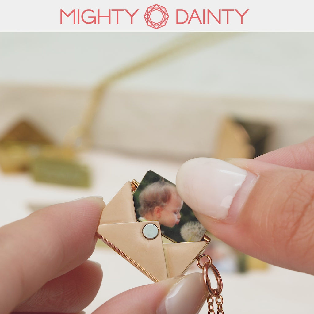 Love Letter Photo Necklace