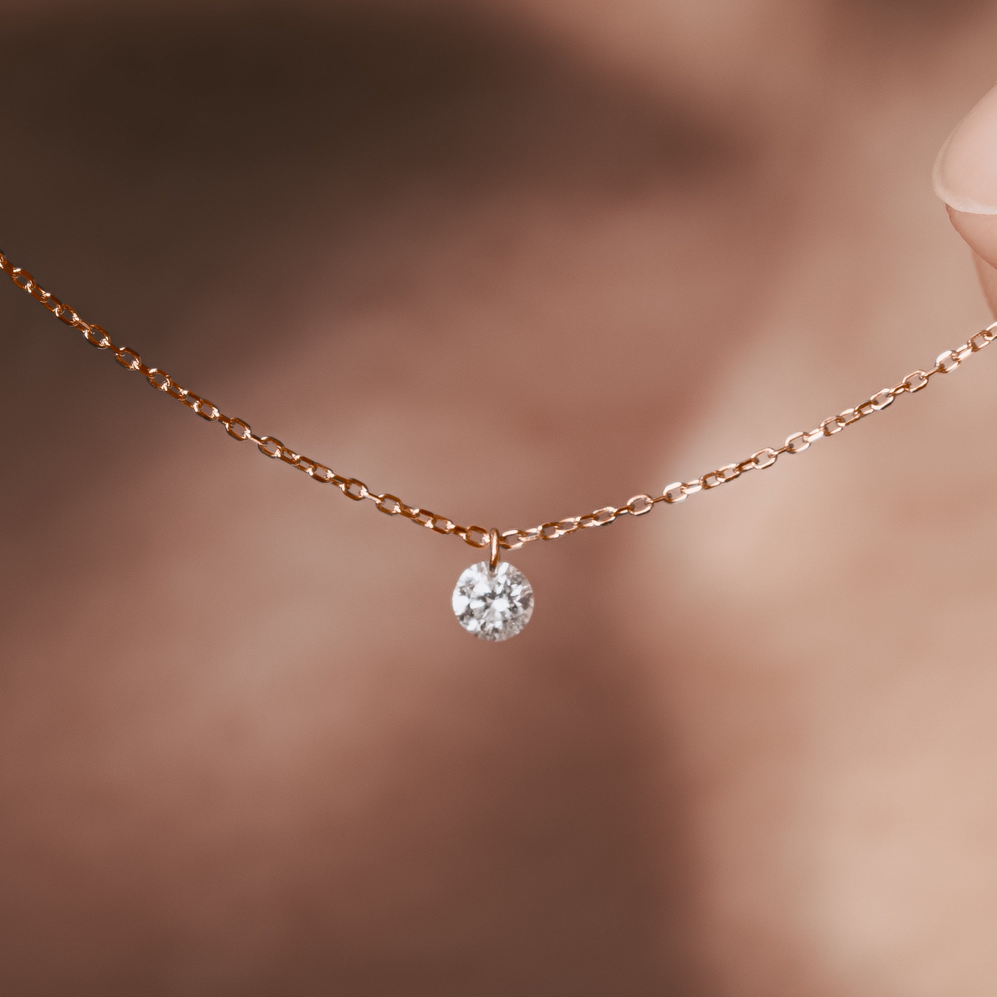 Jane Seymour SS 10K RG Open Hearts RHYTHM Diamond Necklace $349 ZALES KAY |  eBay