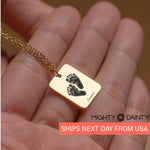  fingerprint pendant necklace