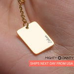 Modern Name Necklace