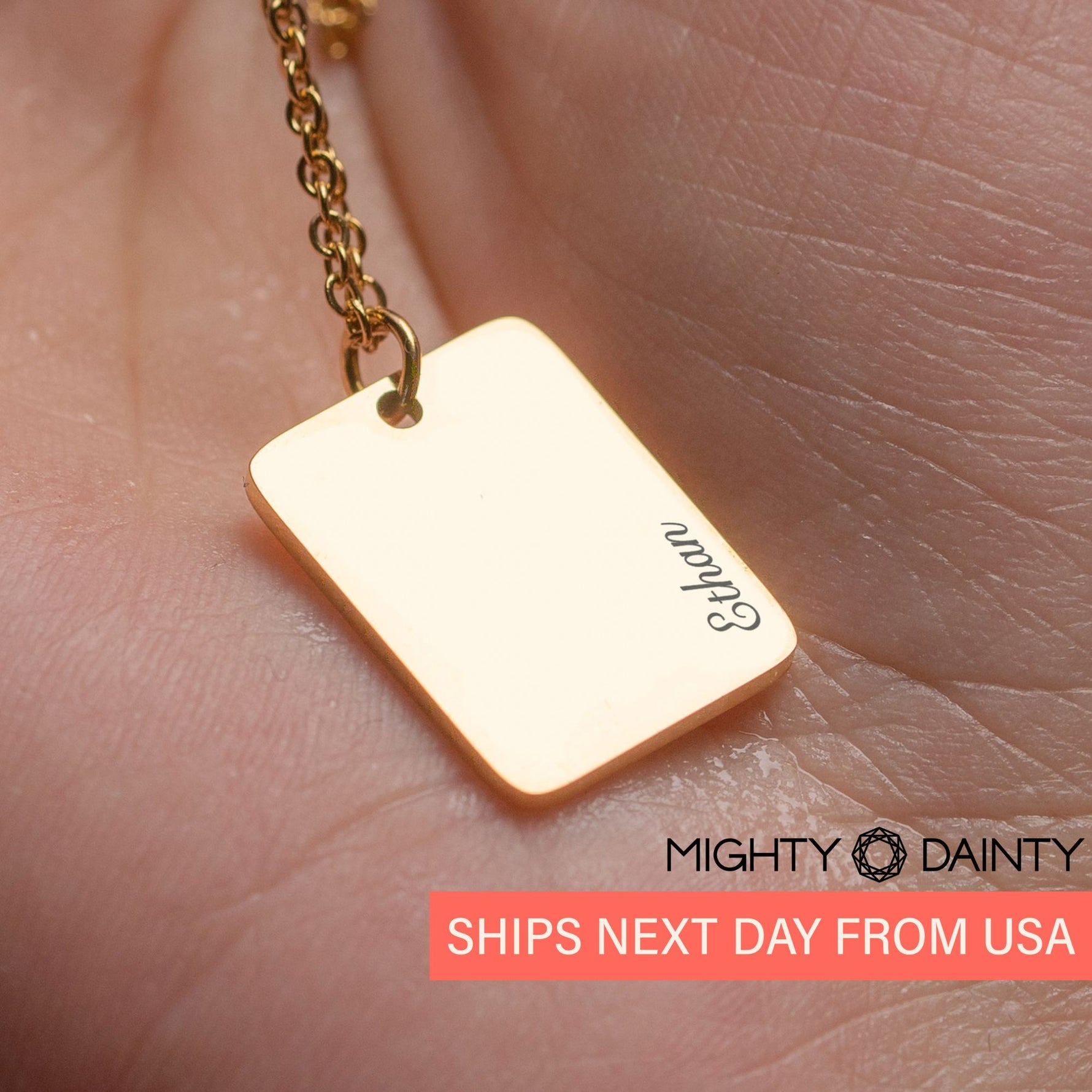 Modern Name Necklace