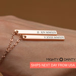 Vertical Name Necklace