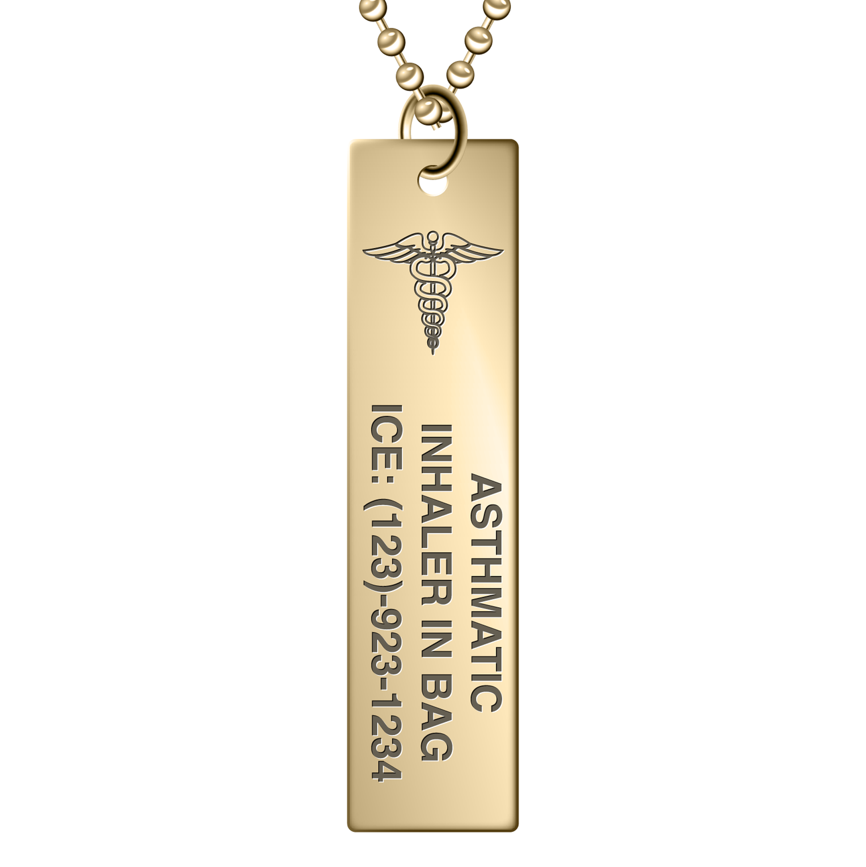 Medical ID Alert Necklace