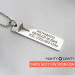 Medical ID Alert Necklace