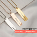 personalized name necklace