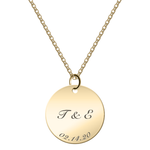 Round Name Necklace
