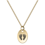 fingerprint pendant necklace