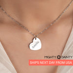 Heart Name Necklace