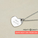 Heart Name Necklace