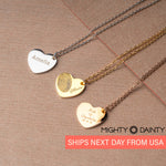 Fingerprint Heart Necklace