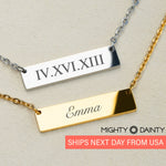 Signature Bar Necklace