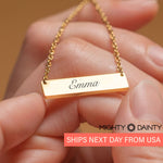 Signature Bar Necklace