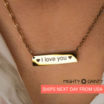 Signature Bar Necklace