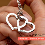 Hearts Name Necklace